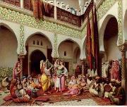 Arab or Arabic people and life. Orientalism oil paintings 137